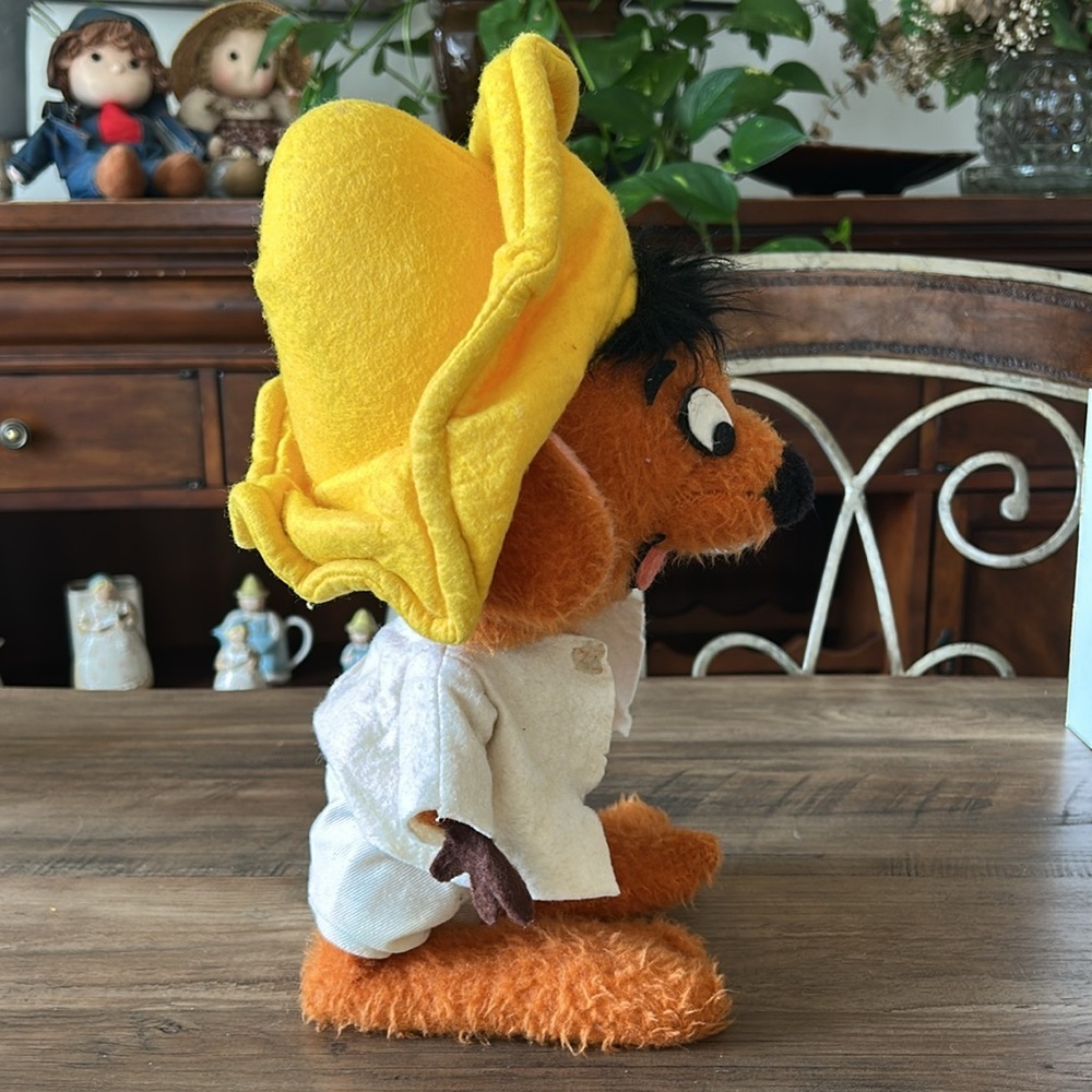 Rare Vintage 1968 Speedy Gonzales Plush Approx. 14 inches TALL - Picture 2 of 6